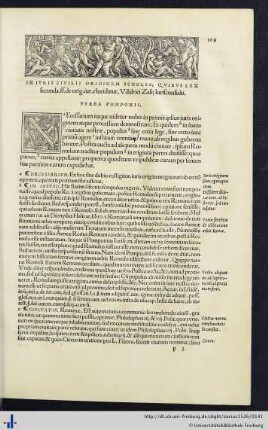 In Iuris Civilis Originem Scholia, Quibus Lex secunda ff. de orig. iur. elucidatur, Udalrici Zasii Iurisconsulti.