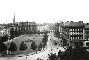 Leipzig, Königsplatz : Leipzig. Königsplatz. Blick von Süden