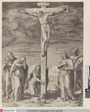 [Christus am Kreuz; Christ on the Cross; Jésus-Christ en croix; Joh. 19, 17-37]