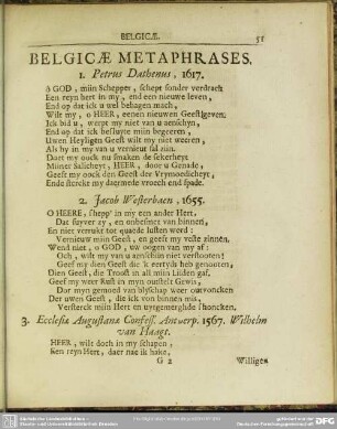 Belgicae Metaphrases