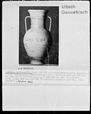 Attisch-geometrische Amphora