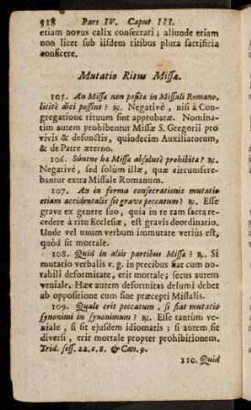 318-329, Mutatio Ritus Missae; ...
