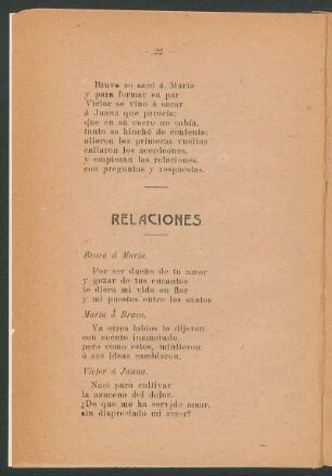 Relaciones