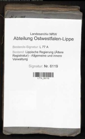 Taubstumme (Generalia), Bd. 3