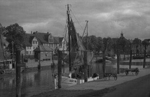 Tönning: Hafen