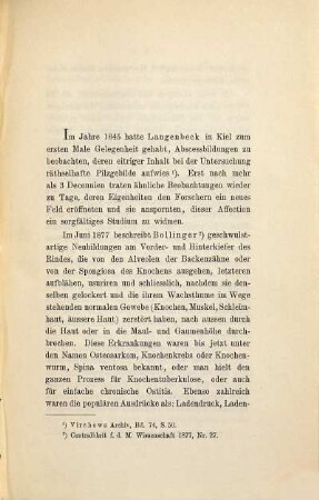 Beitrag zur Lehre von der Actinomykose : Inaug.-Diss.