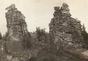 Erzgebirge. Die Greifensteine bei Ehrenfriedersdorf