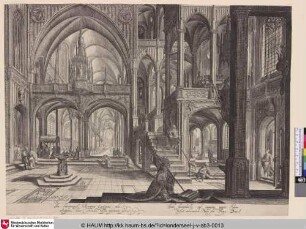 [Basilica Lateranensis; Interior of the Lateran in Rome; Interieur van de Sint-Jan van Lateranen te Rome]