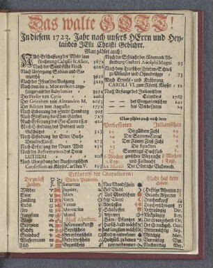Das walte Gott!