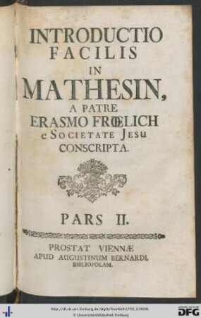 Pars II: Introductio Facilis In Mathesin