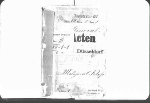 Das Medizinalwesen. Generalia