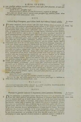 XCII. Lotharii Regis Praeceptum, quo Cellam sancti Apri restituit Tullensi ecclesiae.
