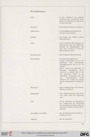 Worterklärungen