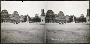 Paris, Place du Carrousel, Louvre
