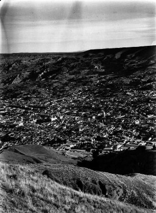 La Paz : Blick auf die Stadt La Paz im Canyon des Rio Chokeyapu