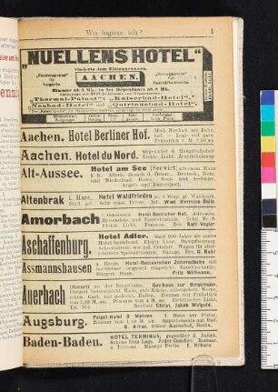 Wo logiere ich?