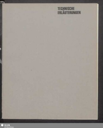 Technische Erläuterungen