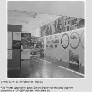 Nationale Hygiene-Ausstellung - Raum 1 - Raumaufnahme