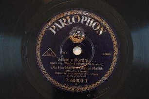 Verné milováni... : duett z op. "Prodaná nevesta" / (B. Smetana)