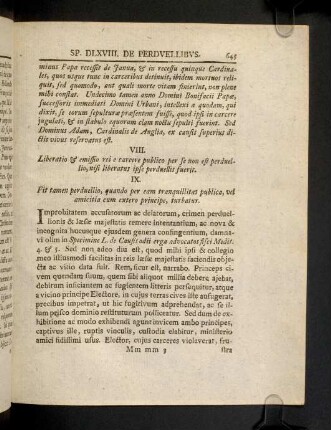 645-656, VIII - XVIII