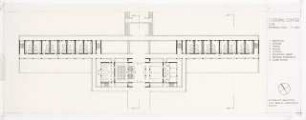 Kulturzentrum, Ios: Grunriss Erdgeschoss 1:200