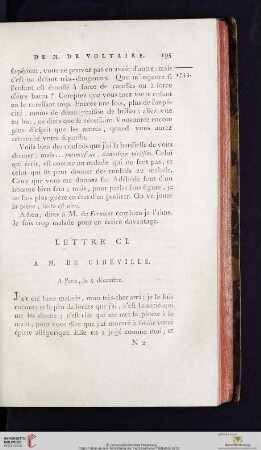 (Lettre CI - CX)