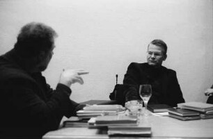 Brecht-Haus : Im Brecht-Haus: Richard Pietrass, Durs Grünbein
