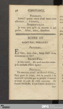Acte Second: Scene IV.