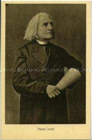 Franz Liszt kurz vor seinem Tod