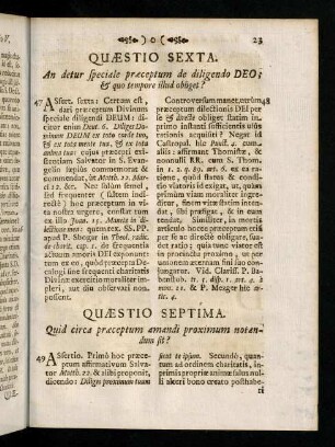 23-23, Quaestio Sexta.