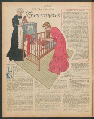 Tres mujeres : El folletín de El Hogar por la gran escritora Faith Baldwin traducido especialmente para nuestro semanario