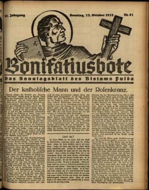 Ausgabe vom Sonntag, den 13. Oktober 1935.