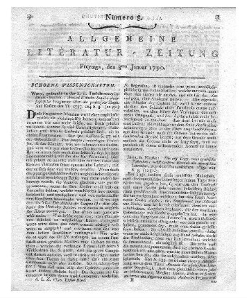 Deliciae poeticae. Fasc. I - VI. Leiden: König & Honkoop 1783-1785
