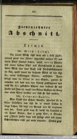 Siebenzehnter Abschnitt