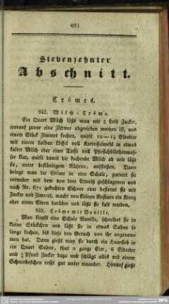 Siebenzehnter Abschnitt