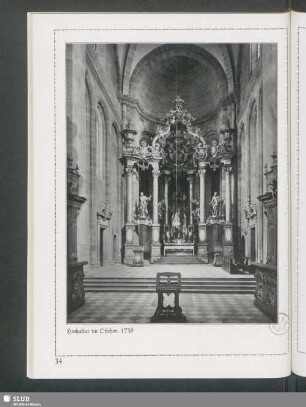 Dom zu Worms. Hochaltar im Ostchor. 1738