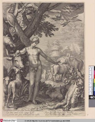 [Adam benennt die Tiere; Adam Naming the Animals]
