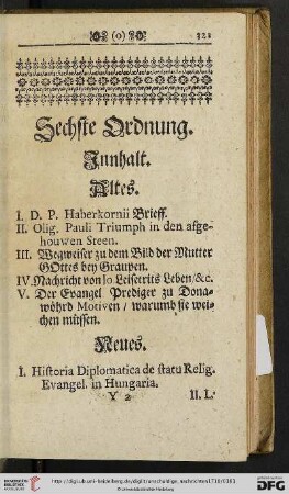Sechste Ordnung