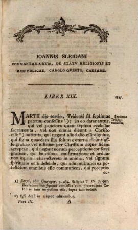 Ioannis Sleidani De Statv Religionis Et Reipvblicae Carolo Qvinto Caesare Commentarii, 3