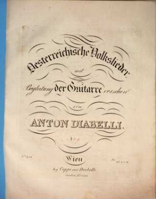 Oesterreichische Volkslieder : mit Begleitung der Guitarre versehen, 9. Der Kohlenbauer