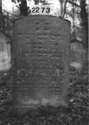 Grabstein 2273