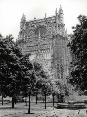Die Kathedrale in Sevilla, Nordseite