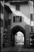 Aarau: Tordurchblick auf Rathausgasse