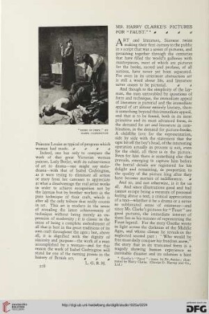 90: Mr. Harry Clarke's pictures for ''Faust''