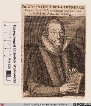 Bildnis Christoph Schleupner
