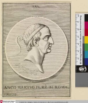 ANCO MARTIO IV. RÈ DI ROMA