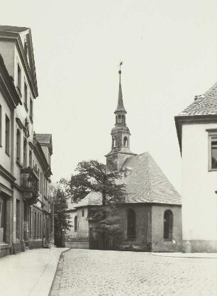 Annaberg-Buchholz, Blick zur Bergkirche Sankt Marien