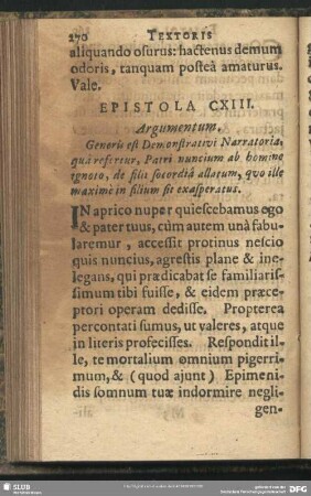 Epistola CXIII.
