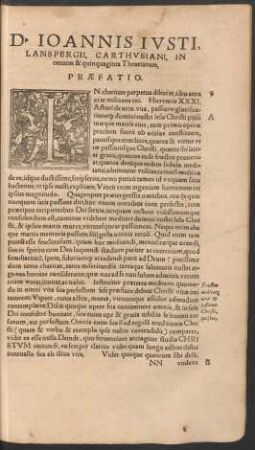 D. Ioannis Iusti ... In centum & quinquaginta Theoriarum, Praefatio.