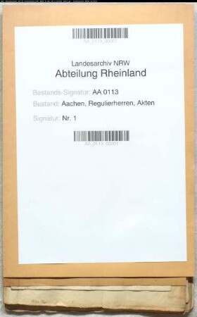 Urkundenabschriften; Konzepte, Schuldverschreibungen und Pachtbriefe